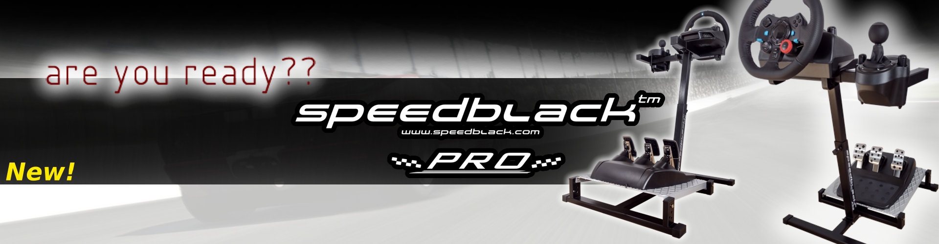 steering wheel stand Speedblack™ PRO